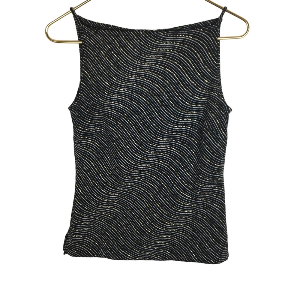 ⭐️2/$20 Vintage Eyeshadow Glitter Sparkly Tank